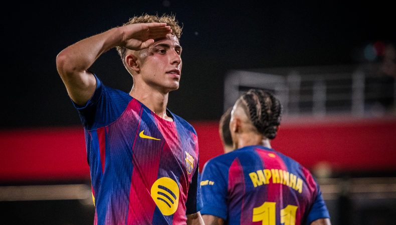 Barcelona cierra con goleada su pretemporada