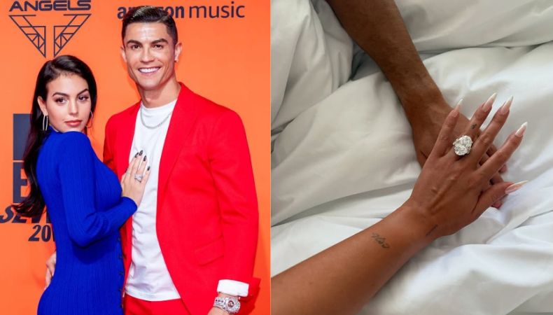 Georgina Rodríguez ¡anuncia su compromiso con Cristiano Ronaldo! Tras casi una década de relación, la modelo confirmó que se casará con el astro portugués, mostrando en redes sociales el anillo que selló la propuesta.