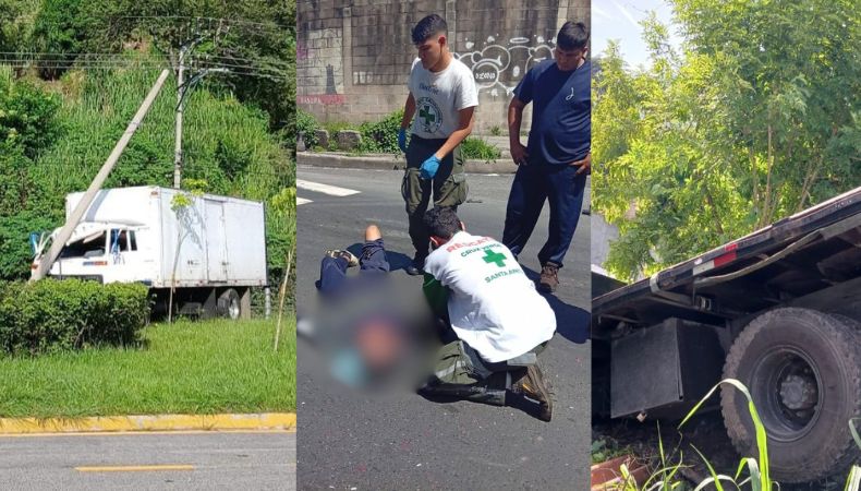 En las últimas horas se han registrado accidentes de tránsito, que han dejado al menos cuatro personas lesionadas.