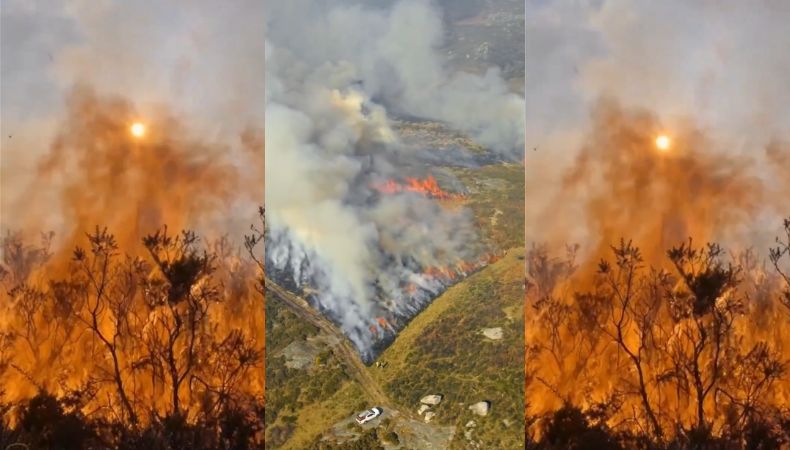 Los incendios en España deja otro voluntario fallecido cuando participaba en la extinción del fuego, en la provincia de León.