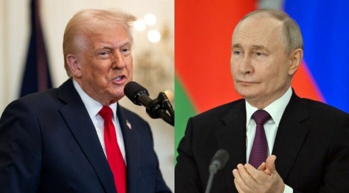 El presidente de Rusia, Vladimir Putin, elogió los esfuerzos de Estados Unidos por poner fin al conflicto en Ucrania.