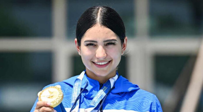 La patinadora salvadoreña, Ivonne Nóchez logró la segunda medalla de Oro en los Juegos Mundiales que se realizan en China.