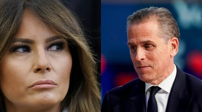 La esposa del presidente Trump podría demandar a Hunter Biden