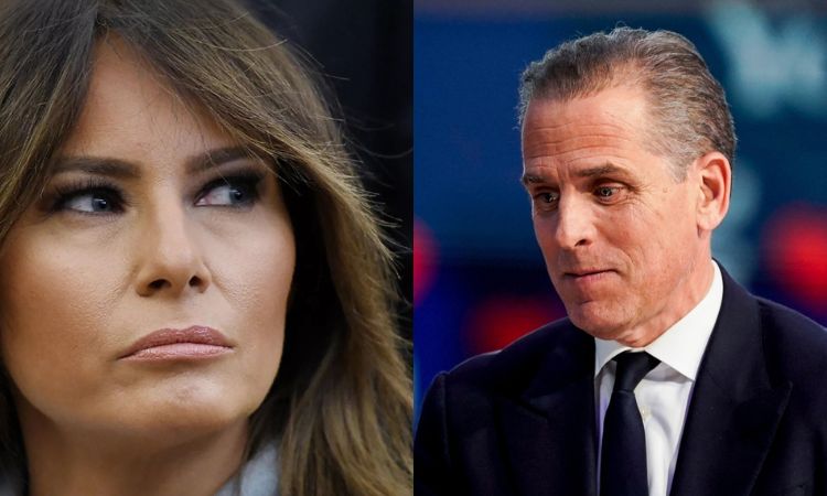 La esposa del presidente Trump podría demandar a Hunter Biden