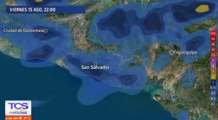 Durante el fin de semana se tendrá humedad producto de este sistema y el lunes, se espera que pase por nuestro país otra Onda Tropical.