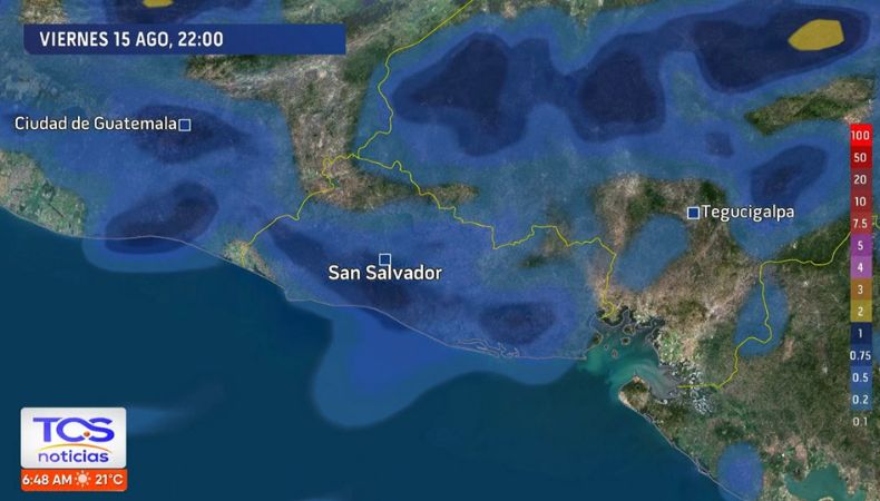 Durante el fin de semana se tendrá humedad producto de este sistema y el lunes, se espera que pase por nuestro país otra Onda Tropical.