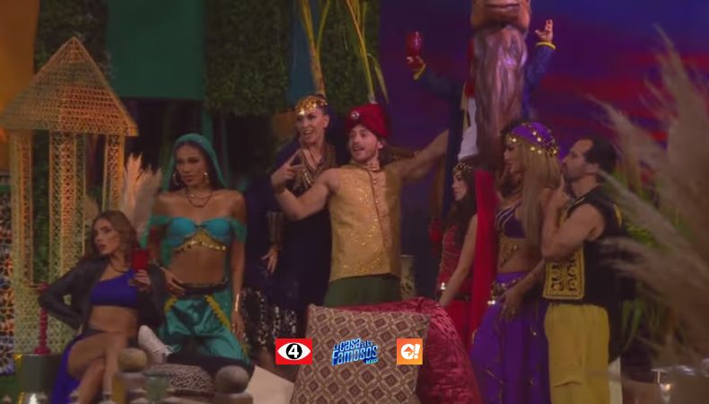 Elaine Haro le arrebata el poder a Aldo de Nigris y salva a Mariana Botas La actriz venció a Aldo De Nigris en la prueba de salvación y sorprendió al liberar a su compañera de cuarto de la placa de nominados. La noche cerró con una fiesta árabe en