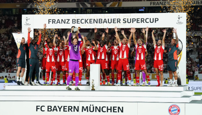 Bayern Múnich es campeón de la Supercopa de Alemania Bayern Múnich con Harry Kane como figura estelar derrotó al Stuttgart en la final de la Supercopa de Alemania.