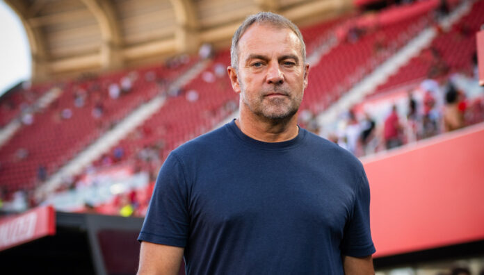 Hansi Flick técnico del Barcelona Hansi Flick habló tras la goleada del Barcelona ante el Mallorca por la primera jornada del campeonato español.