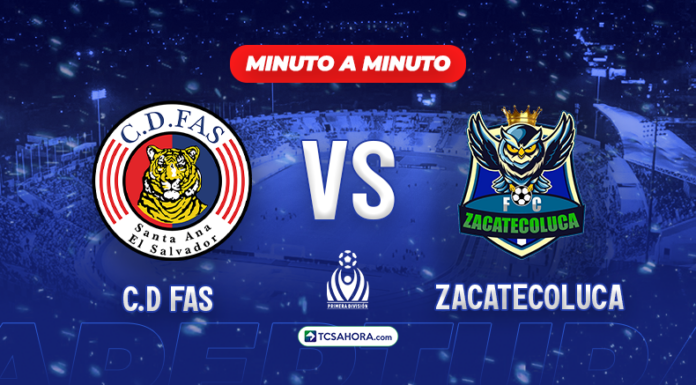 Repasa los detalles del partido de la fecha 6 del Torneo Apertura 2025 de la Liga Mayor de Fútbol entre FAS y Zacatecoluca.