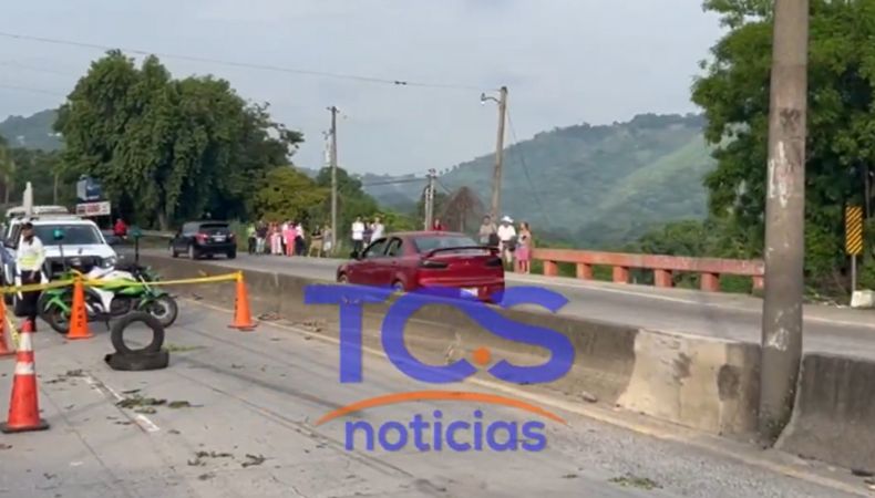 Un motociclista falleció en un accidente registrado en el kilómetro 6 de la carretera Troncal del Norte, en Ciudad Delgado.