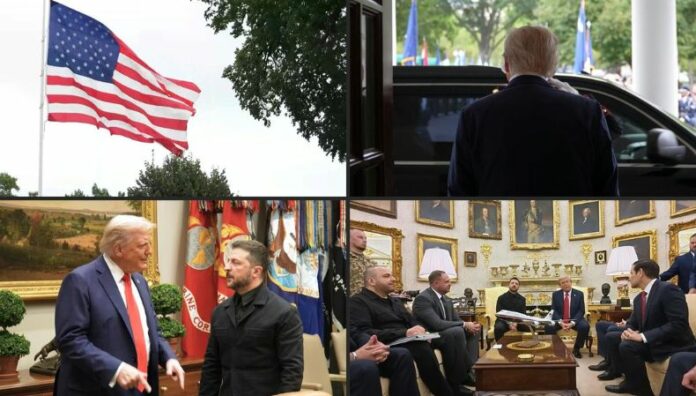 Reunión entre Trump y Zelenski finaliza con acuerdo de celebrar encuentro con Putin Los presidentes Trump y Zelenski acordaron este lunes celebrar un encuentro