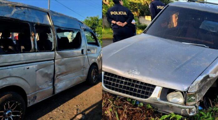 Los estudiantes lesionados fueron trasladados a un hospital de la zona.