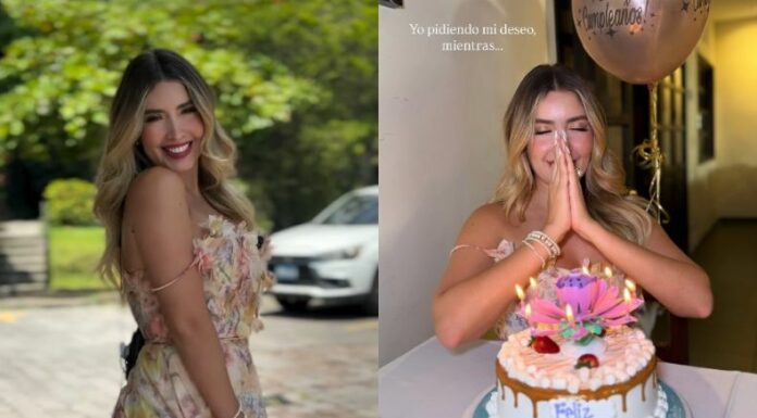 Larissa Graniello celebró sus 32 años con amigas, pero una vela explosiva la hizo pasar un susto que quedó en su perfil.