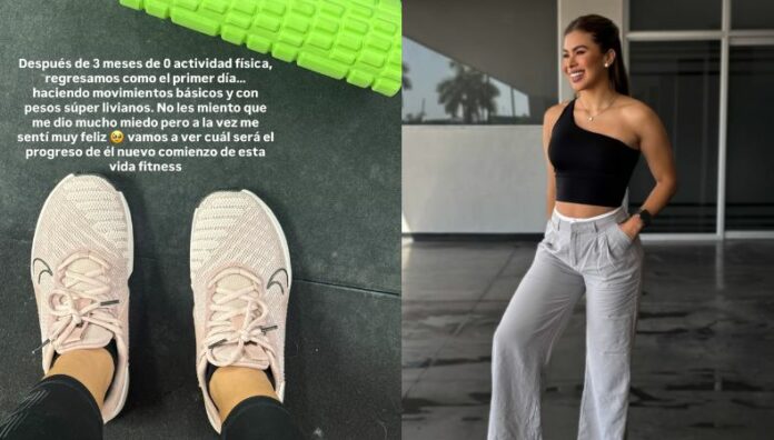 ¡Fitness con estilo! Así retoma Linda Sibrián su rutina de ejercicios La conductora de