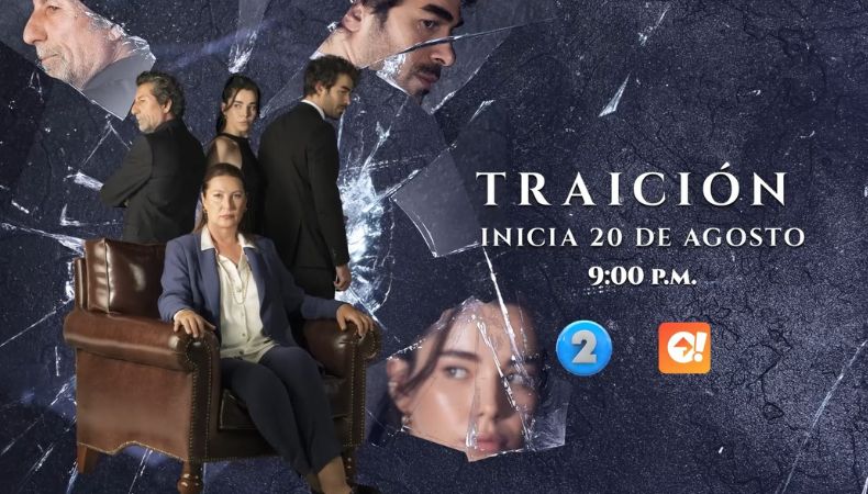 La telenovela turca “Traición” arranca hoy por Canal 2 y promete sacudir las noches con una historia de secretos, mentiras y doble vida.