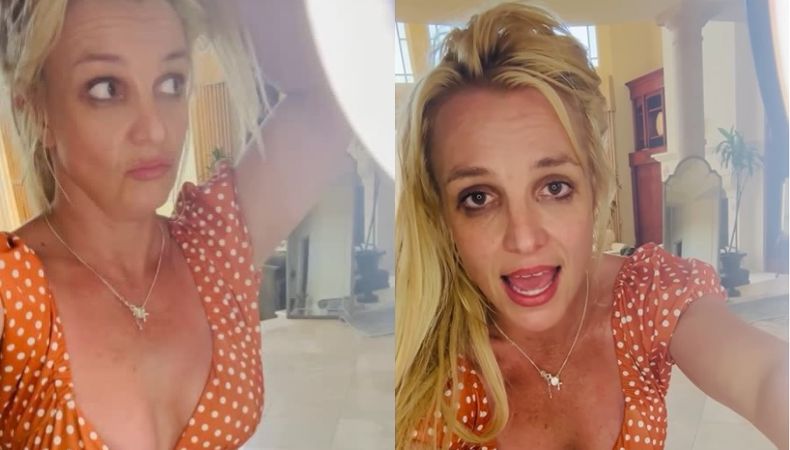 Britney Spears, de 43 años, compartió un video que despertó dudas sobre su bienestar y el entorno en el que vive.