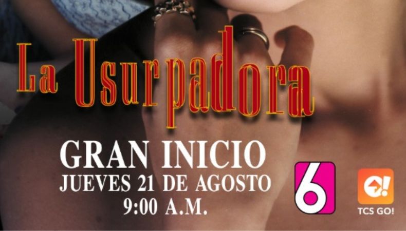 La Usurpadora” regresa mañana a canal 6 El clásico de Televisa vuelve a la pantalla salvadoreña desde mañana 21 de agosto por Canal 6, con la trama que enfrentó a las gemelas Paola y Paulina.