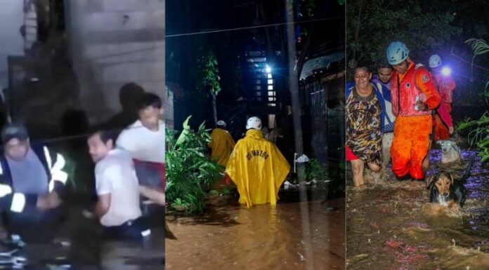 Las fuertes lluvias registradas esta noche en La Unión han causado inundaciones. Autoridades reportan un fallecido.