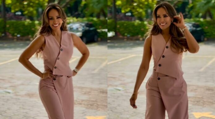 La presentadora salvadoreña se unió a la dinámica “Sí soy” en redes sociales y reveló que no es de las que repiten muchas fotografías.