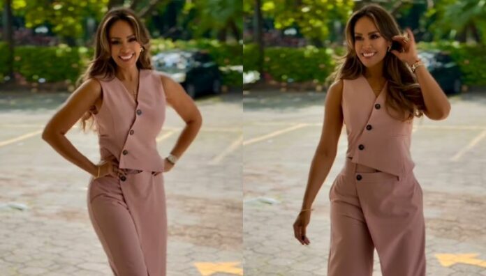 Luciana Sandoval se suma al “Sí soy” y revela su secreto al tomarse fotos La presentadora salvadoreña se unió a la dinámica “Sí soy” en redes sociales y reveló que no es de las que repiten muchas fotografías.