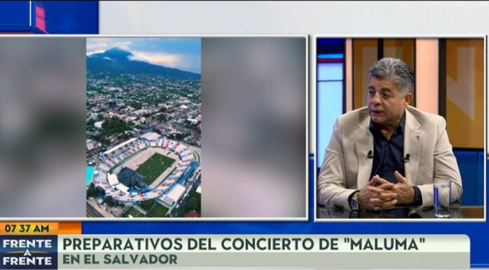 Este sábado se presentará el artista colombiano Maluma. Su padre compartió en Frente a Frente, los detalles del show en el 