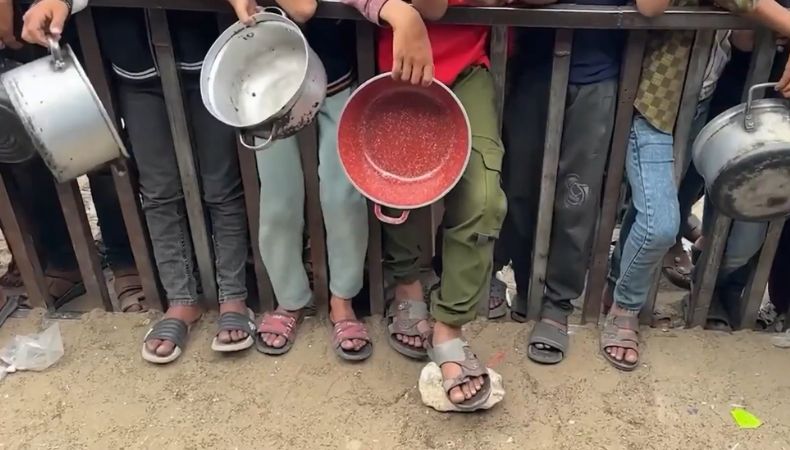 ONU declara oficialmente la hambruna en Gaza La ONU declaró este viernes la hambruna en Gaza, después de que sus expertos advirtieran que 500,000 personas se encuentran en una situación