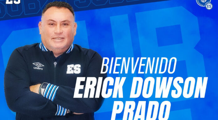 La Selecta confirmó al nacional, Erick Dowson Prado, como el nuevo técnico de la selección nacional sub-23.