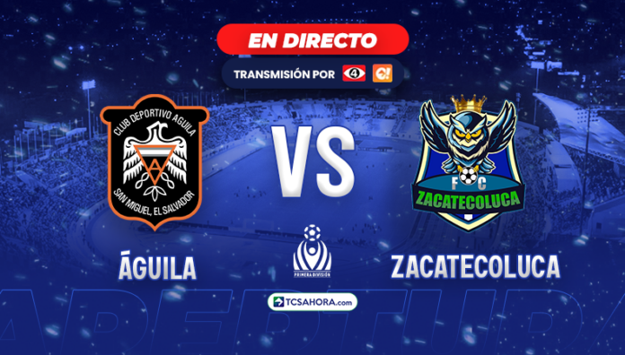 PORTADA ÁGUILA VS ZACATECOLUCA Repasa los detalles del partido de la fecha 7 del Torneo Apertura 2025 de la Liga Mayor de Fútbol entre Águila y Zacatecoluca.