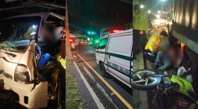 Este fin de semana, los accidentes de tránsito han dejado un fallecido y al menos tres lesionados.