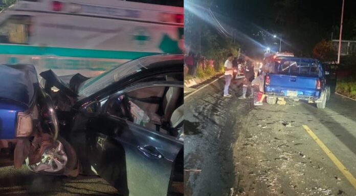 En las últimas horas se han registrado varios accidentes de tránsito, que han dejado al menos ocho personas lesionadas.