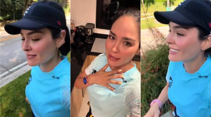 La conductora de Liberadas mostró en TikTok cómo se prepara con disciplina, kilómetros de fondo y rituales de corredora antes de una maratón.