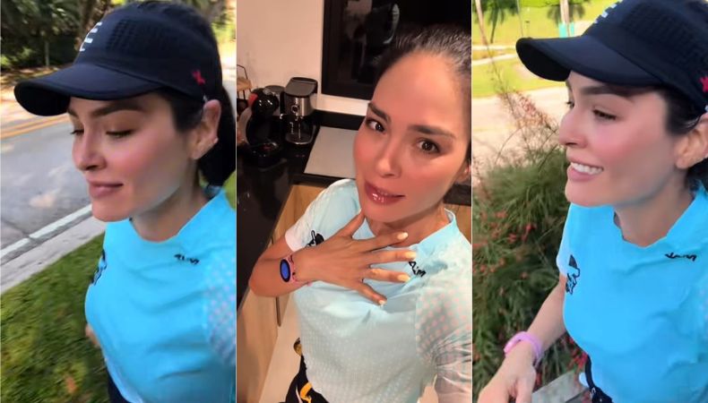 La conductora de Liberadas mostró en TikTok cómo se prepara con disciplina, kilómetros de fondo y rituales de corredora antes de una maratón.