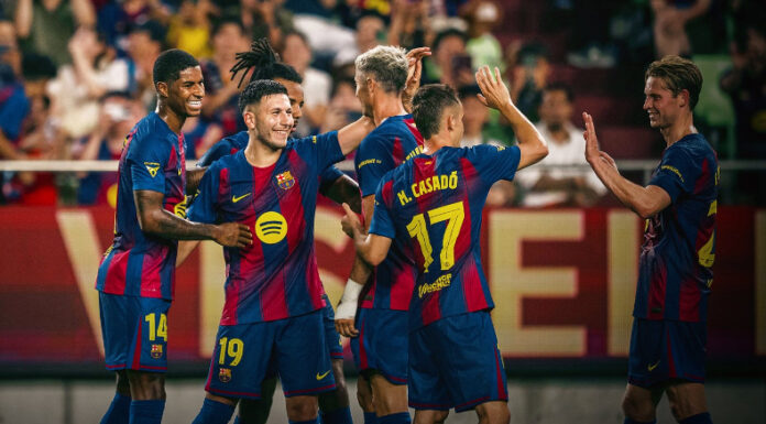 Barcelona recibió la aprobación de LaLiga para utilizar su nueva indumentaria el domingo en el encuentro ante el Rayo Vallecano.