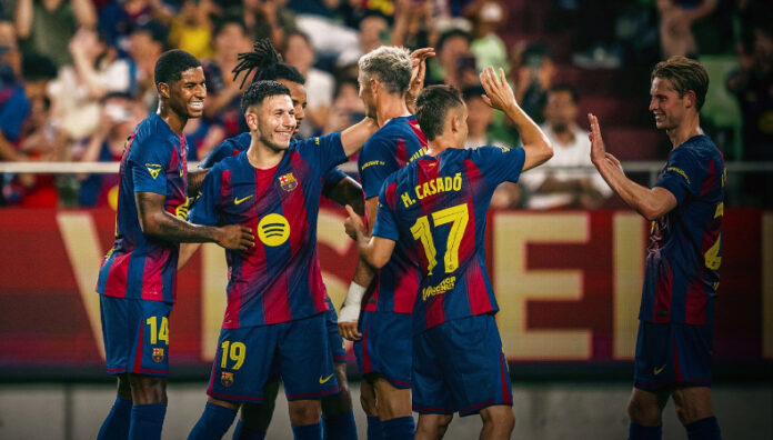 Barcelona podrá estrenar su nuevo uniforme ante el Rayo Barcelona recibió la aprobación de LaLiga para utilizar su nueva indumentaria el domingo en el encuentro ante el Rayo Vallecano.