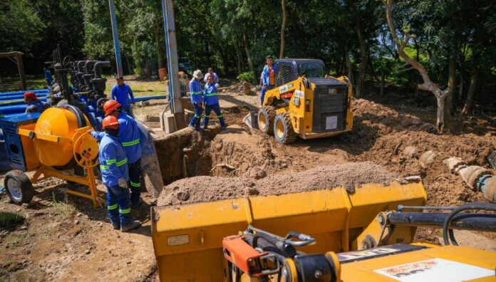 ANDA concluye los trabajos de reparación en tubería del Sistema Zona Norte ANDA informó que, tras la reparación de una tubería en el Sistema Zona Norte, el servicio de agua se irá restableciendo gradualmente.