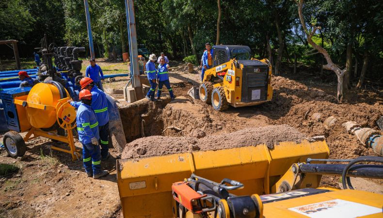 ANDA informó que, tras la reparación de una tubería en el Sistema Zona Norte, el servicio de agua se irá restableciendo gradualmente.
