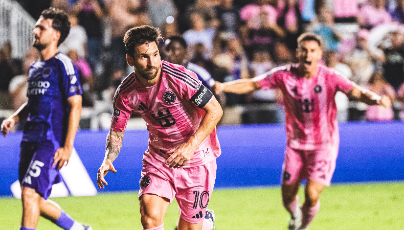 Messi guía la remontada y clasificación del Inter Miami Lionel Messi anotó dos goles en la victoria del Inter Miami ante el Orlando City y se clasificó a la final de la Leagues Cup.