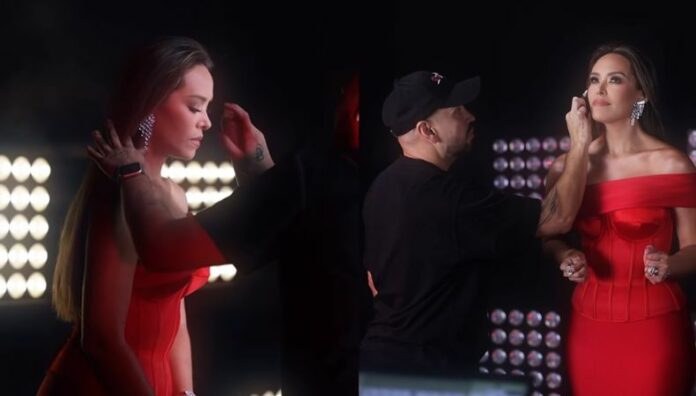 ¡Entre maquillaje y elegancia! Así se prepara Luciana Sandoval para el inicio de Yo me llamo Faltan pocos días para que inicie la cuarta temporada de