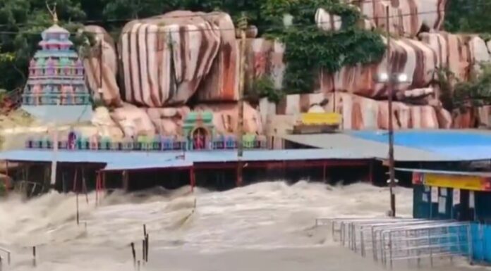 Al menos cinco personas perdieron la vida tras las fuertes lluvias e inundaciones que azotaron la India este viernes.