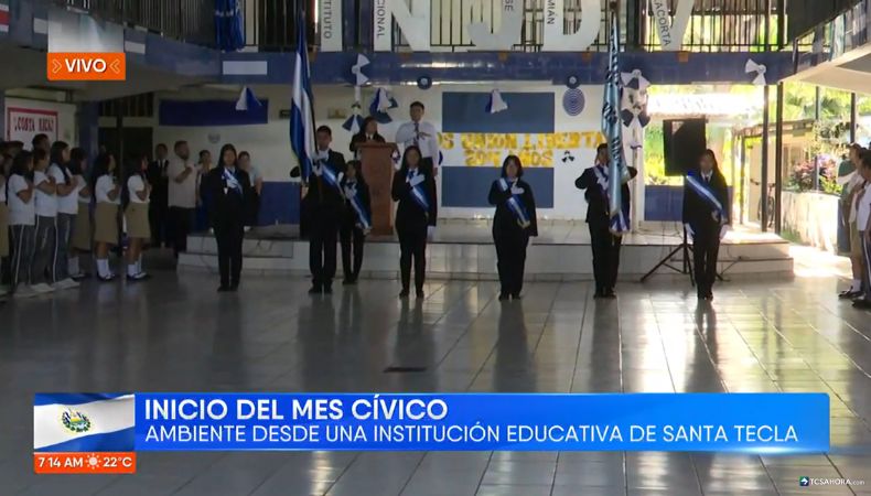 Este 1 de septiembre dieron inicio los lunes cívicos en todos los centros educativos del país, marcando el mes de la Independencia.