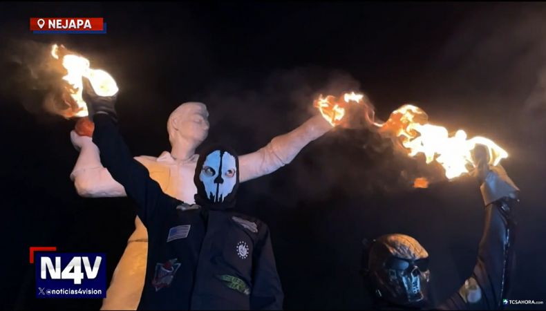 Desde hace 103 años, las calles de Nejapa se llenan de emoción y peligro con las famosas bolas de fuego, un evento que desafía a los más valientes.