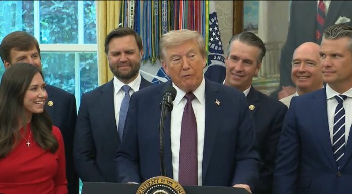 El presidente Donald Trump anunció que el Comando Espacial de EE. UU. será trasladado a Huntsville, Alabama.