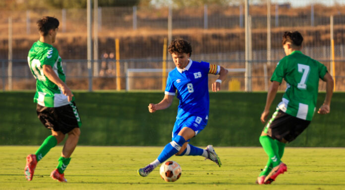 La Selecta perdió ante el Real Betis de España en su primer amistoso internacional como parte de su gira por Europa.