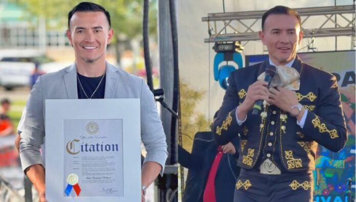 Víctor Emmanuelle fue homenajeado en ¡Nueva York! El conductor y cantante salvadoreño fue homenajeado en el Festival “Soy Salvadoreño”, celebrado en Nueva York, por su trayectoria y aporte a la comunidad.