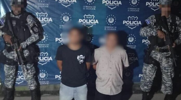 Los presuntos responsables de un asesinato ocurrido el pasado lunes en Sonsonate, fueron capturados.