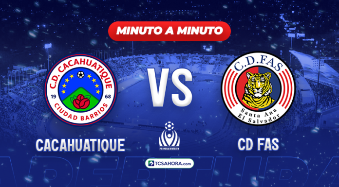 Repasa los detalles del partido de la fecha 9 del Torneo Apertura 2025 de la Liga Mayor de Fútbol entre Cacahuatique y FAS.