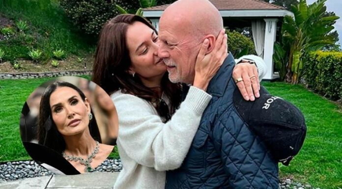 La actriz habló sobre cómo Emma Heming enfrenta la enfermedad de Bruce Willis y destacó la valentía con la que ha acompañado al actor desde el diagnóstico.