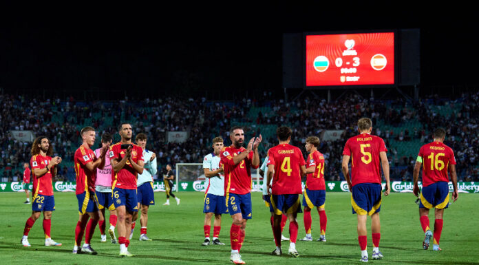 España goleó de visita a Bulgaria en su primer encuentro de Eliminatorias Europeas rumbo al Mundial de la FIFA 2026.