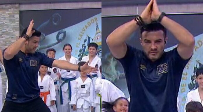 El conductor de Viva la Mañana se atrevió a romper una tabla en pleno set y dejó a todos boquiabiertos con su técnica y energía.